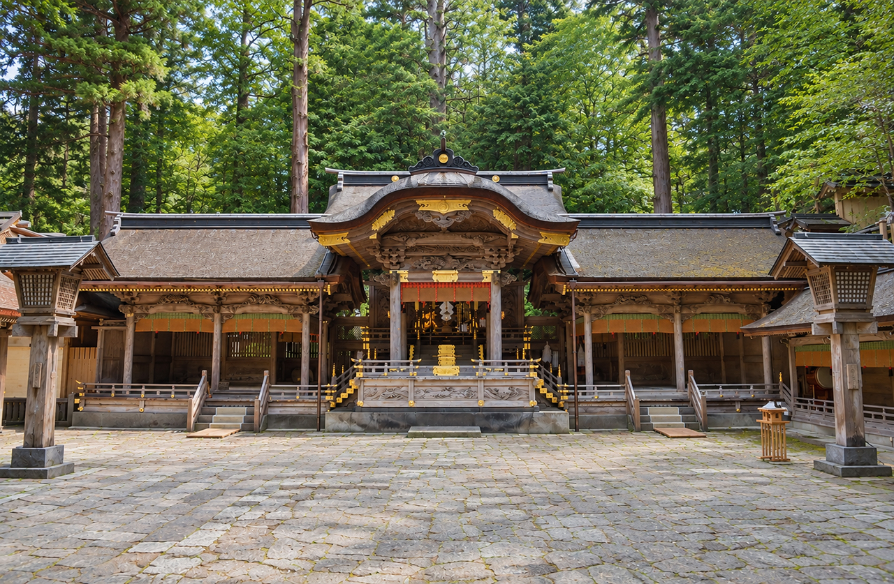 諏訪大社上社本宮 幣殿