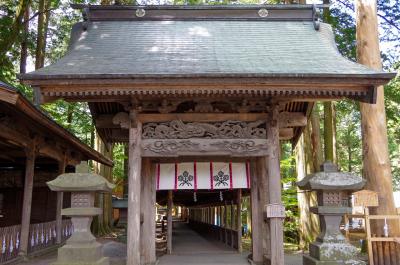 諏訪大社 上社本宮 入口御門