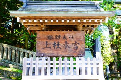 諏訪大社 上社本宮 上社本宮 社号