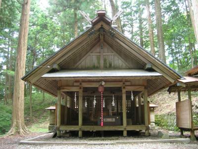 浪合神社 拝殿