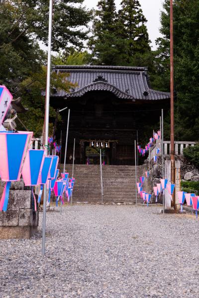 白山社 神門