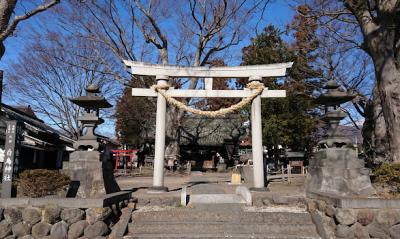 白鳥神社 鳥居と社殿