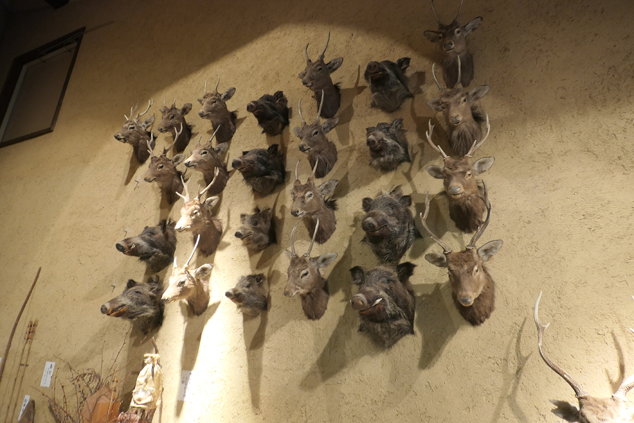 御頭祭の復元展示2