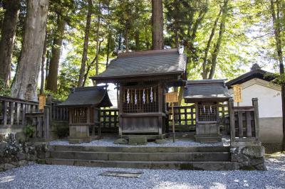 諏訪大社 下社秋宮 若宮社 稲荷社 皇大神宮社