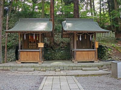 諏訪大社 下社春宮  若宮社 上諏訪社 社殿
