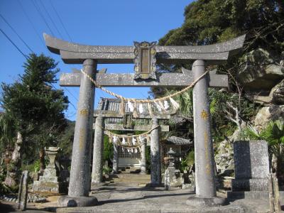 江ノ濱神社 鳥居と社殿