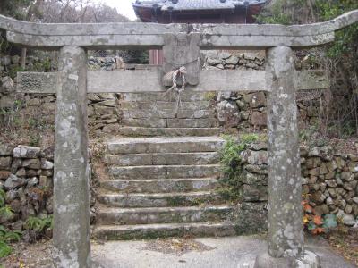 間伏神社 鳥居
