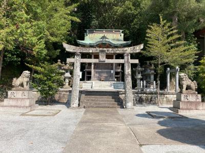 長崎東照宮 鳥居と拝殿