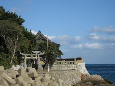 事代主神社 鳥居と拝殿