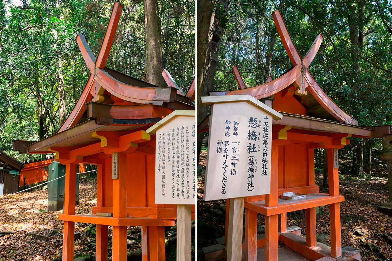 広瀬神社・懸橋神社 社殿