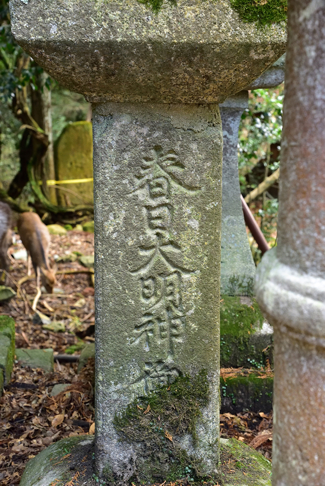 春日大明神の石燈籠