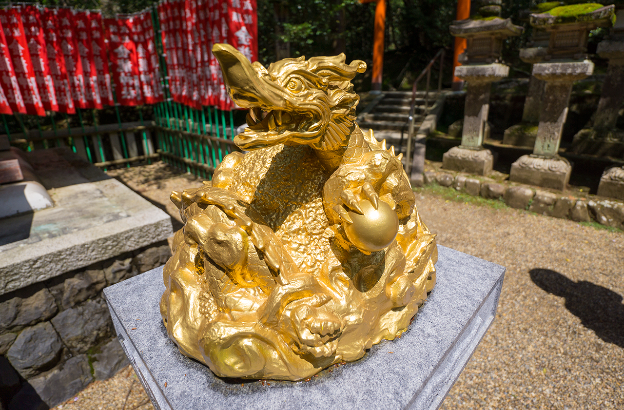金龍神社の龍