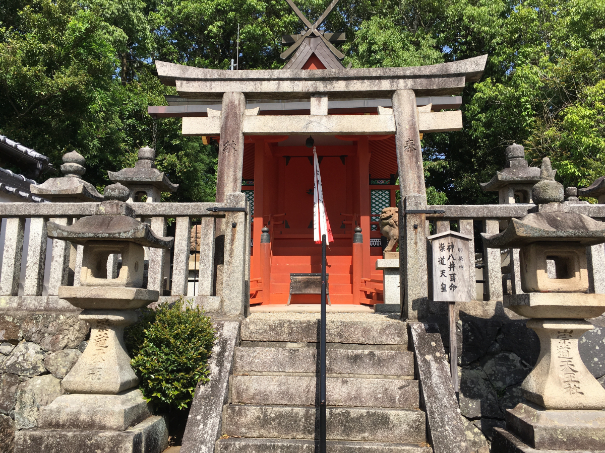 鳥居と本殿