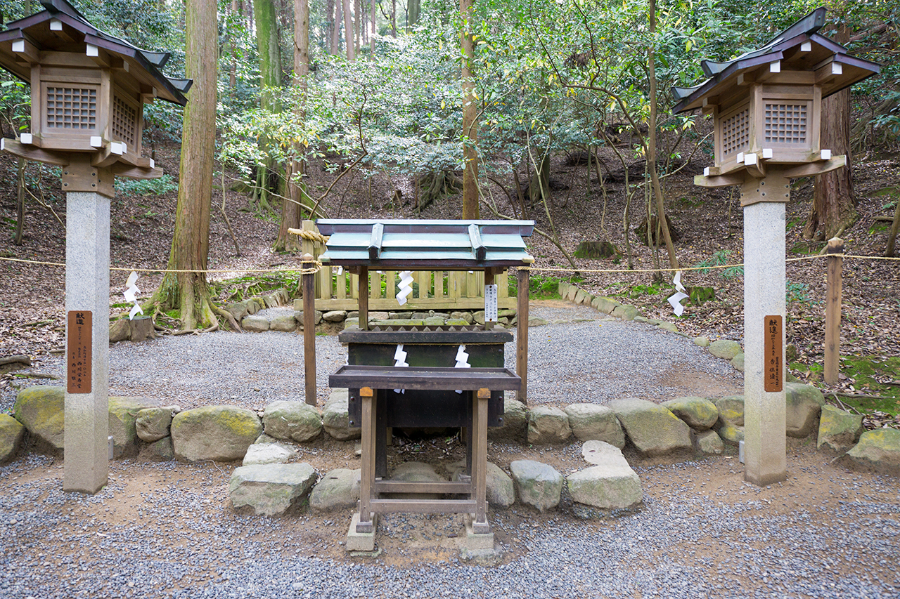 磐座神社 拝所
