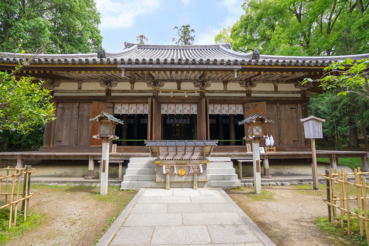 大直禰子神社 社殿