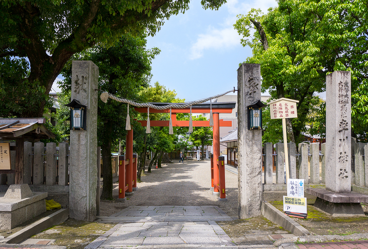 率川神社 鳥居