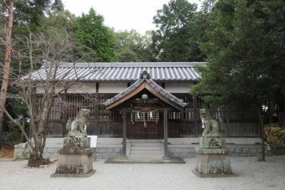 久米御縣神社 拝殿