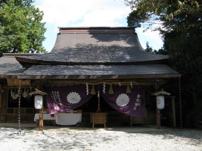 吉水神社 拝殿