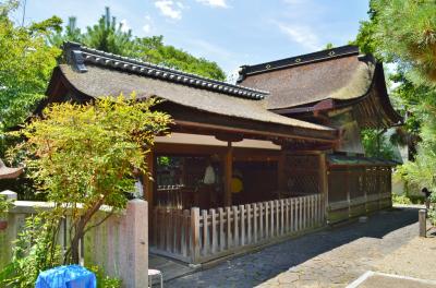 漢国神社 拝殿と本殿