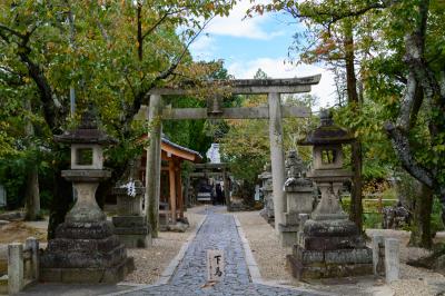 奈良豆比古神社 鳥居