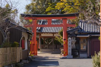 南都鏡神社 鳥居