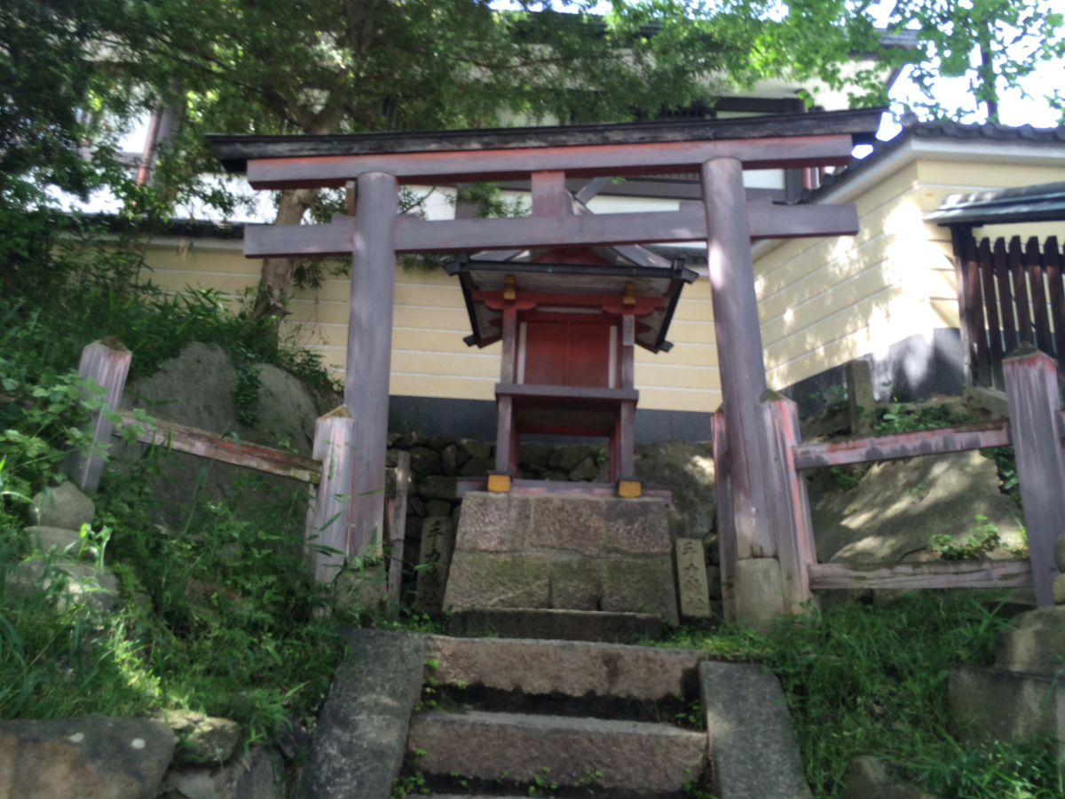 鳥居と社殿