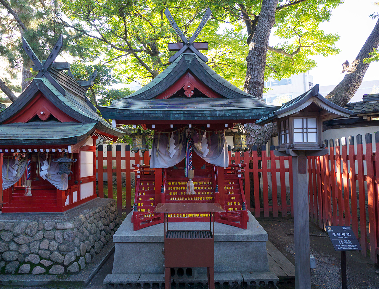 黄龍神社 社殿