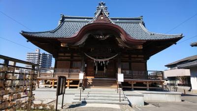 沼垂白山神社 拝殿
