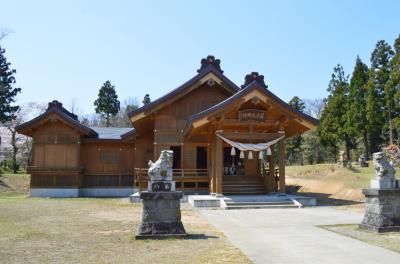 居多神社 拝殿