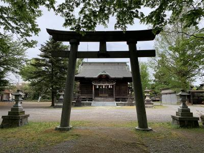 熊野若宮神社 鳥居と拝殿