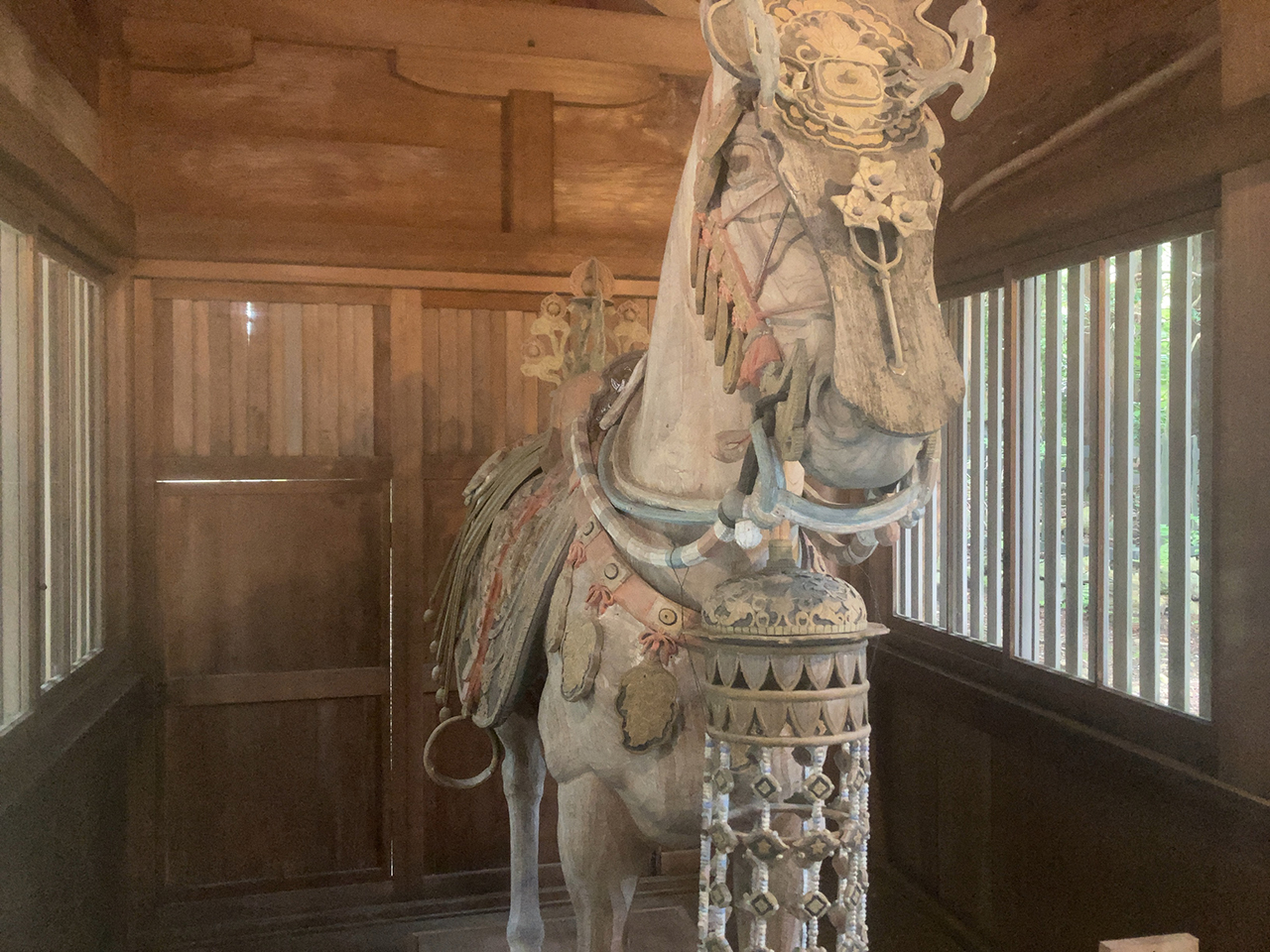 弥彦神社 神馬