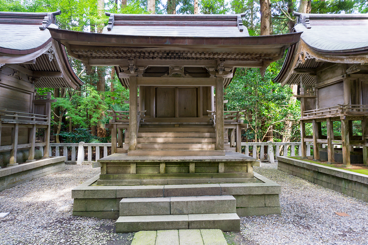 弥彦神社 今山神社 社殿