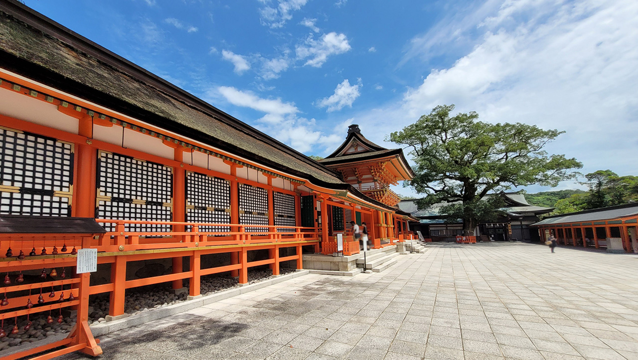 八幡信仰と天台密教のイメージ