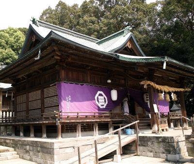 火男火売神社 下宮 拝殿