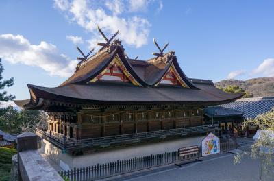 吉備津神社 吉備津造りの御社殿