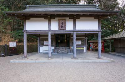 吉備津神社 一童社 社殿全体