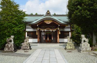 爲那都比古神社 拝殿