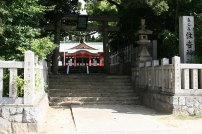 亀之森住吉神社 拝殿