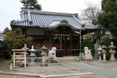 味生神社 拝殿