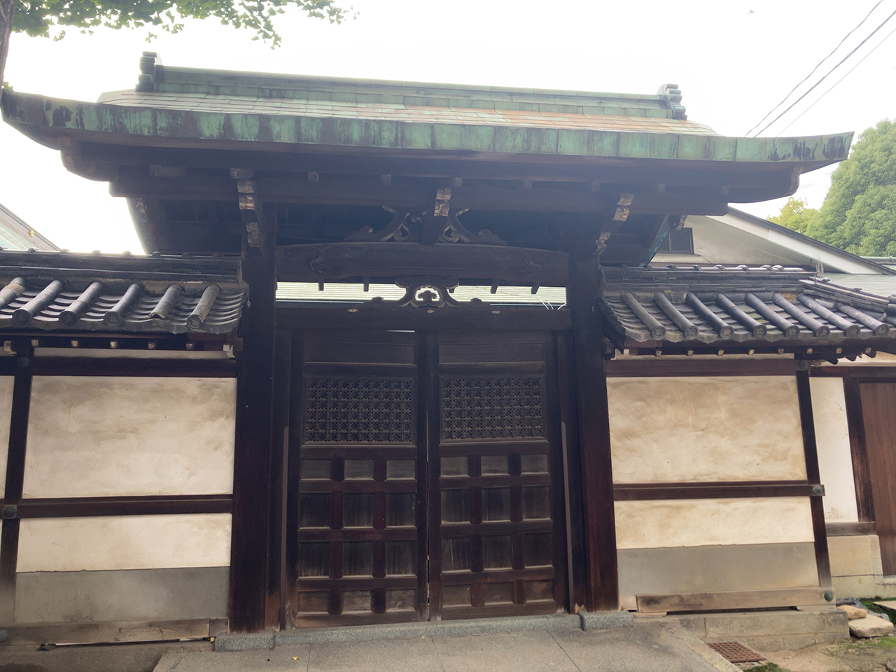 大阪天満宮 梅花殿 入口