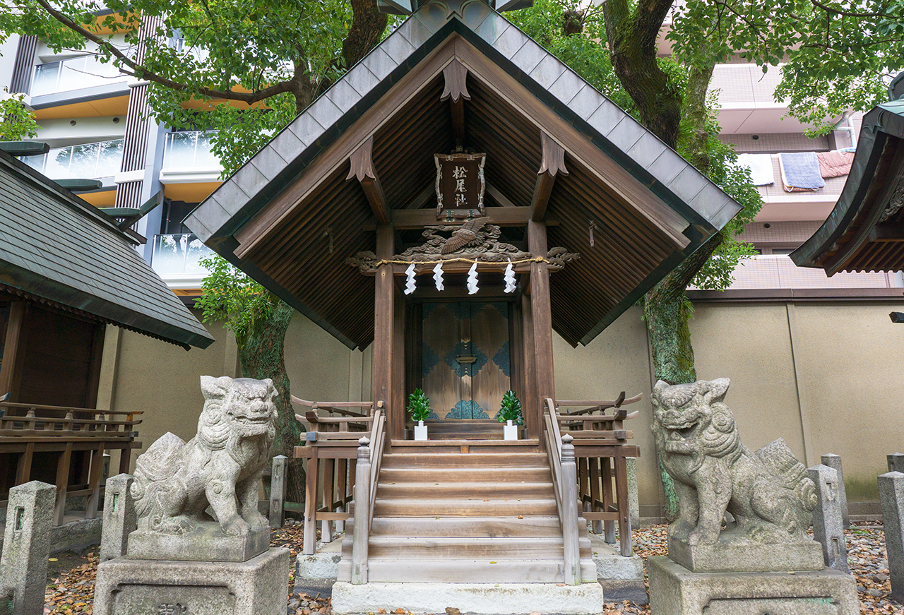 大阪天満宮 松尾社 社殿
