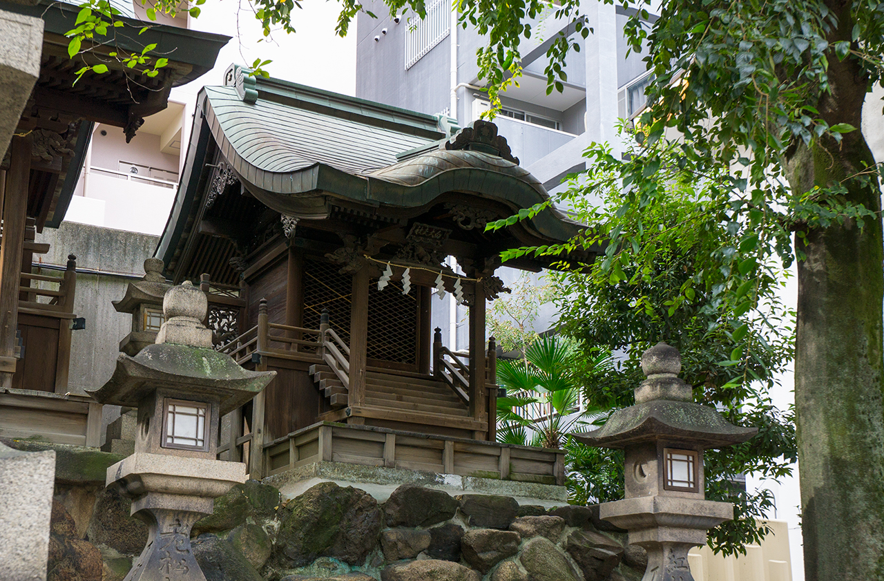 大阪天満宮 白太夫社 社殿