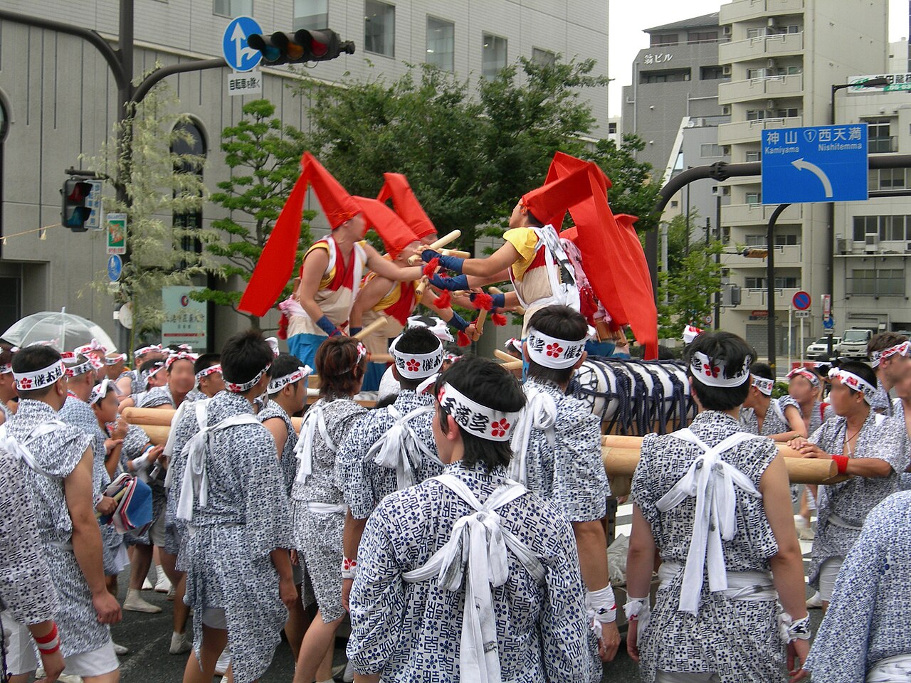大阪天満宮 天神祭 催太鼓