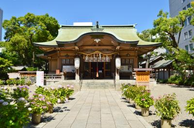 坐摩神社 拝殿