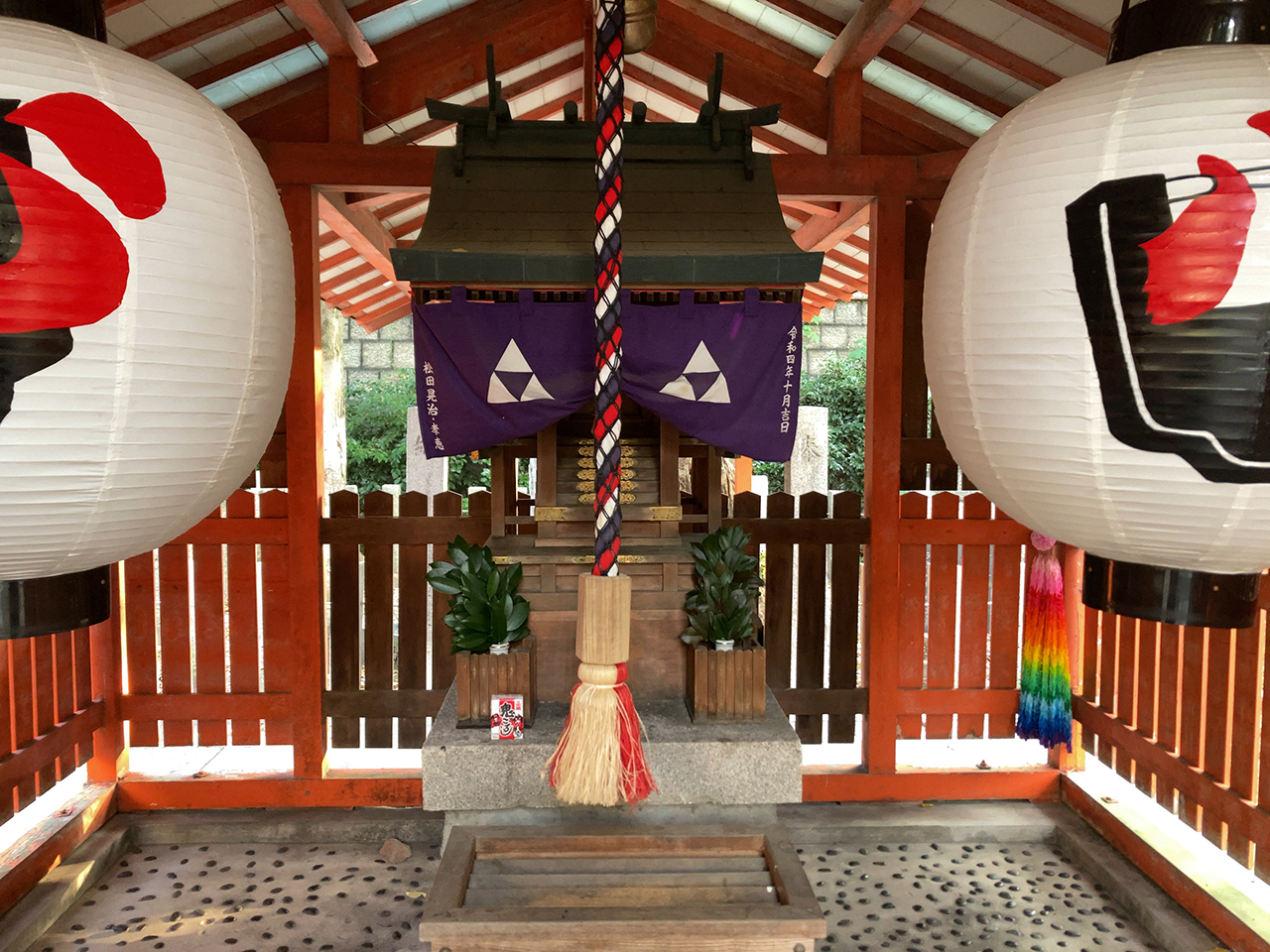 生國魂神社 鴫野神社 社殿