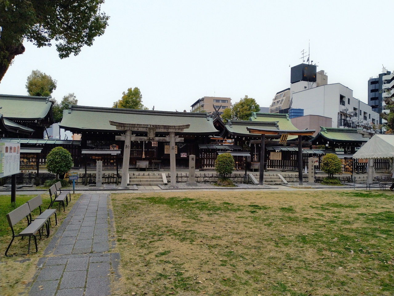 生國魂神社 城方向八幡宮 周辺の摂末社