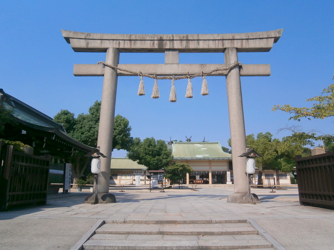 生國魂神社 一の鳥居