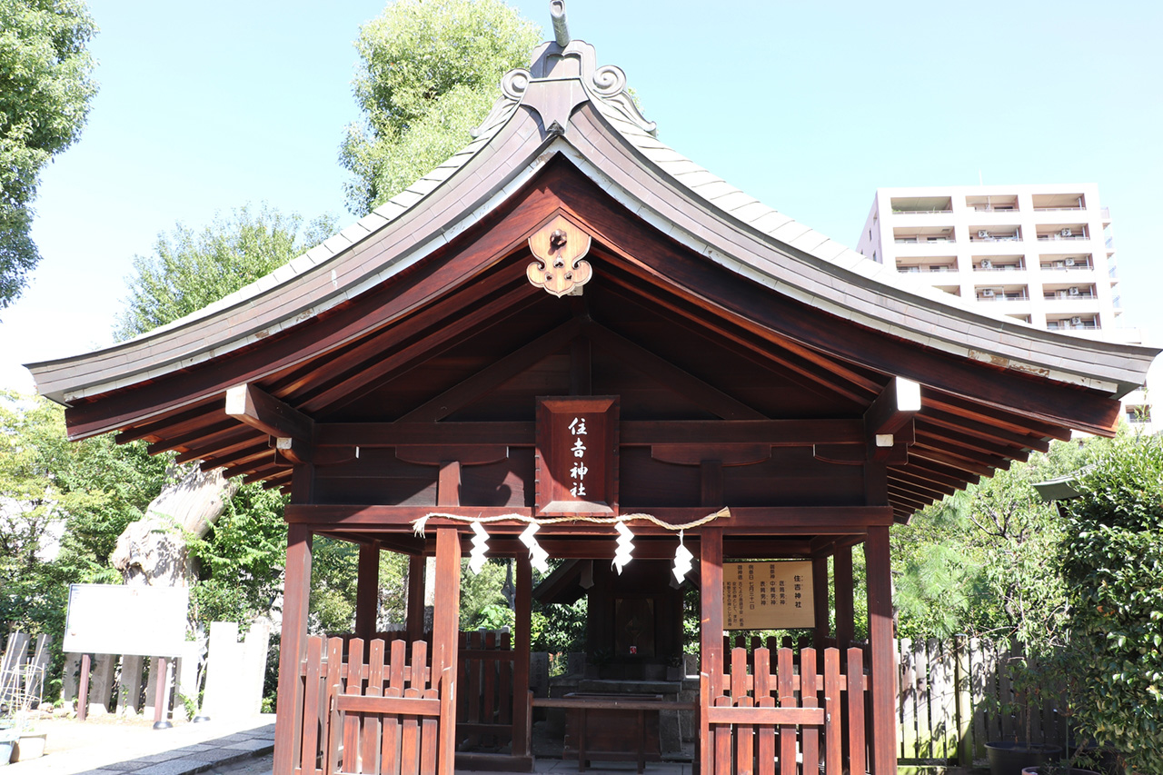 生國魂神社 住吉神社 社殿
