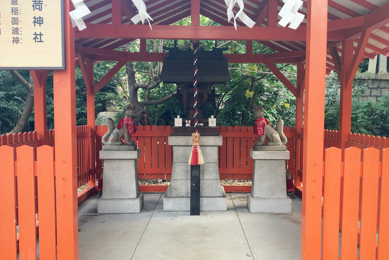 生國魂神社 稲荷神社 本殿
