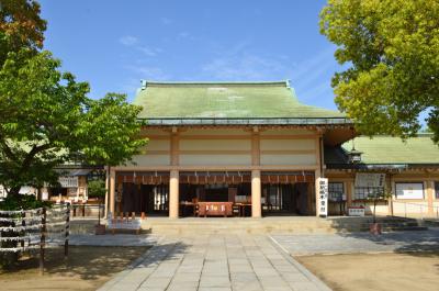 生國魂神社 拝殿